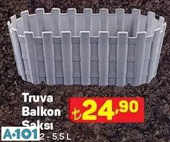 TRUVA BALKON SAKSISI 5,5L TRUVA BALKON SAKSISI 5,5L